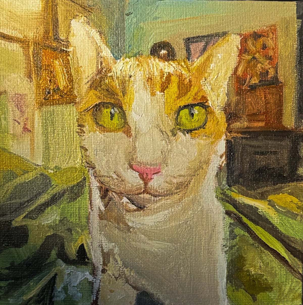 WINNIE Painting Print (Stretched canvas)