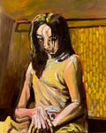 BACKROOMS Oil Painting Print (Stretched Canvas)