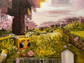 Minecraft Oil Painting Print 8 x 10 (Stretched canvas)