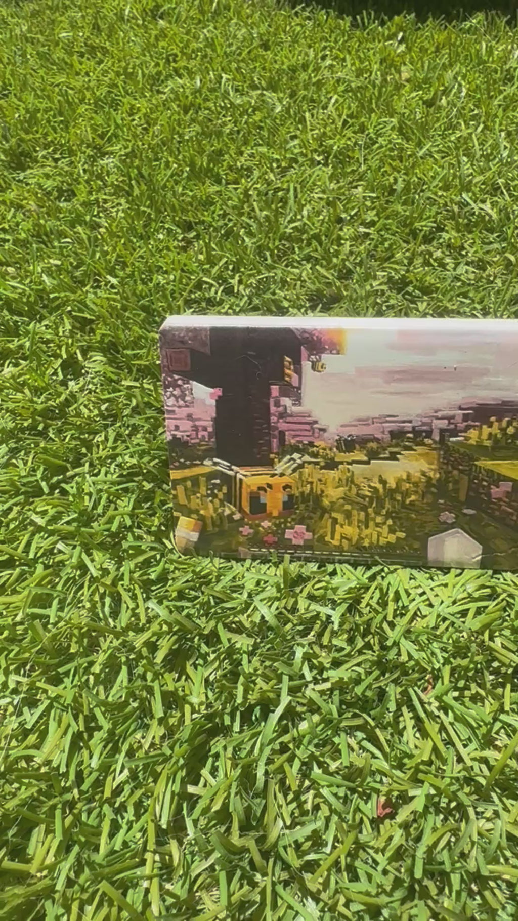 Ceramic Magnet Minecraft Bee